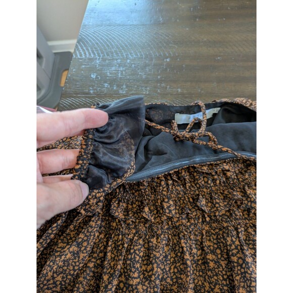 Astr the Label Fairfield Square Neck Crop Top Peasant Prairie Boho Puff Sleeve M - Picture 7 of 11